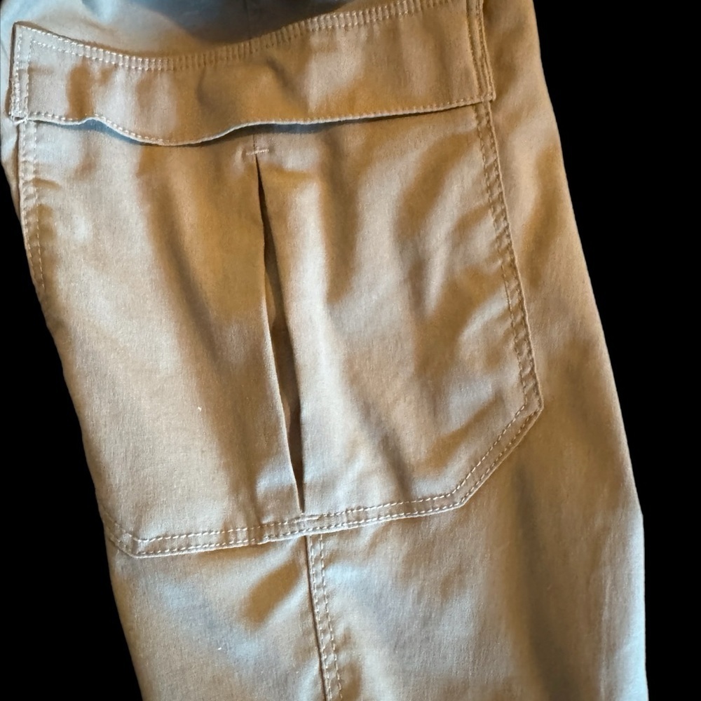 Duluth Trading Tan Capri Pants - Picture 2 of 6